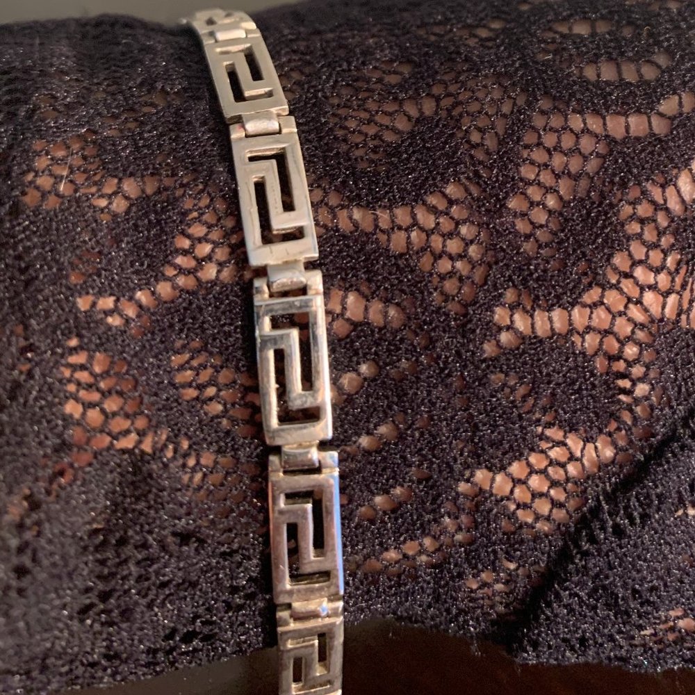 Fine Silver Bracelet, stamped 925